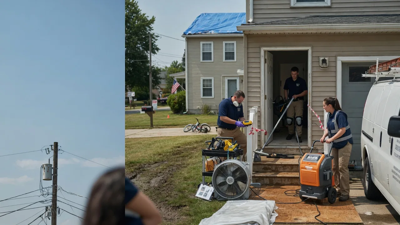 Water Damage Repair in Biscoe, NC near me